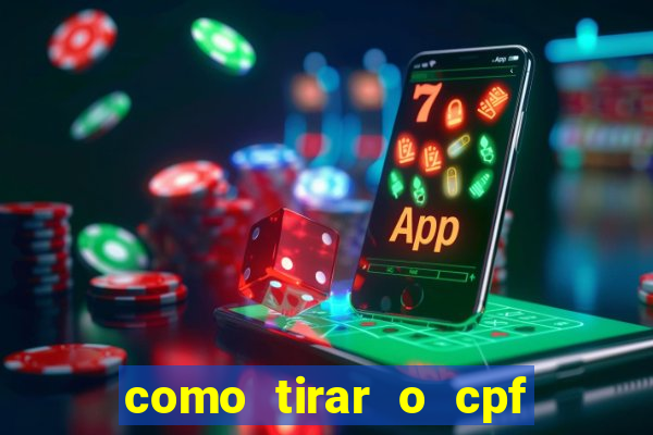 como tirar o cpf do jogo do tigre