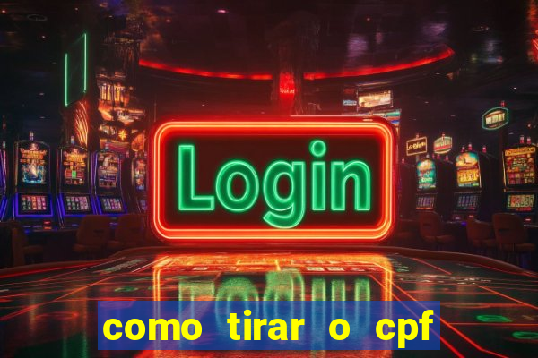 como tirar o cpf do jogo do tigre