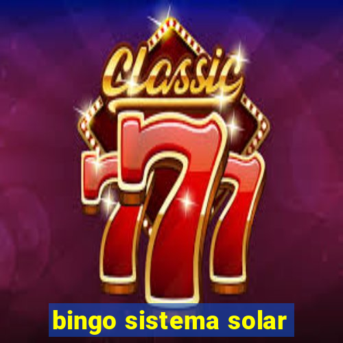 bingo sistema solar