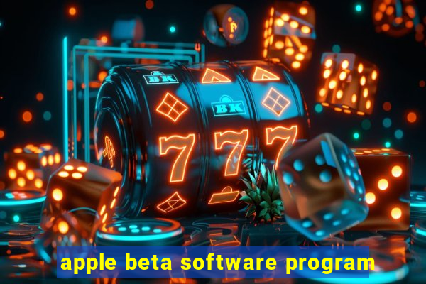 apple beta software program