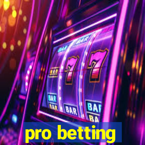 pro betting