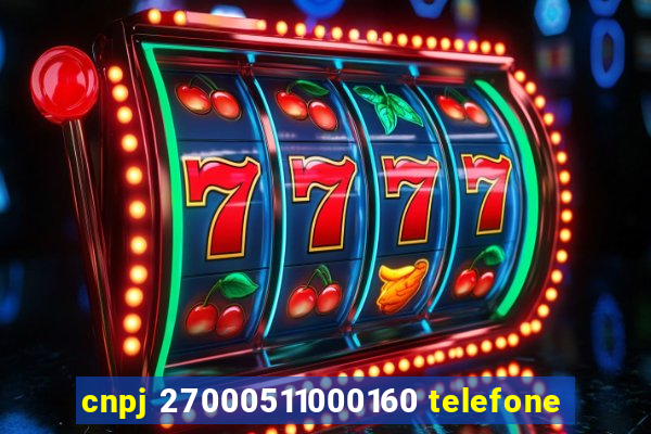 cnpj 27000511000160 telefone