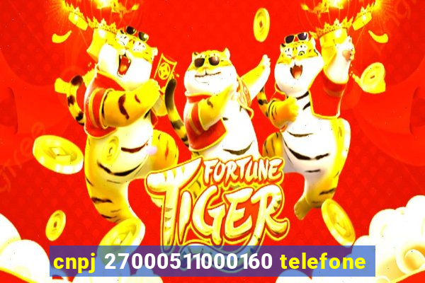 cnpj 27000511000160 telefone