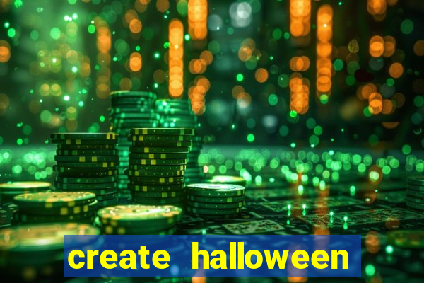 create halloween bingo card