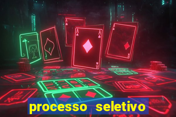 processo seletivo cerejeiras 2024