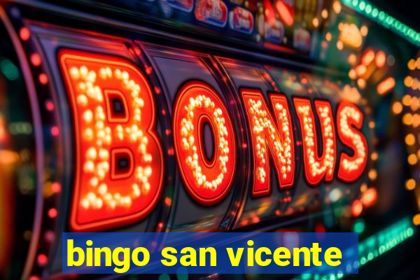 bingo san vicente