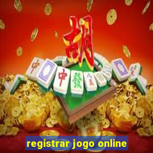 registrar jogo online