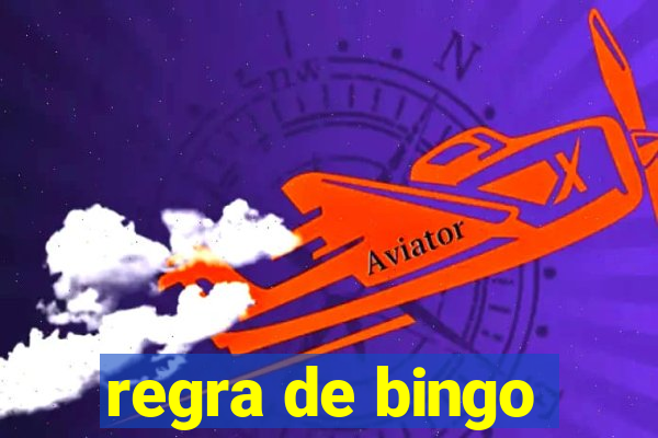 regra de bingo