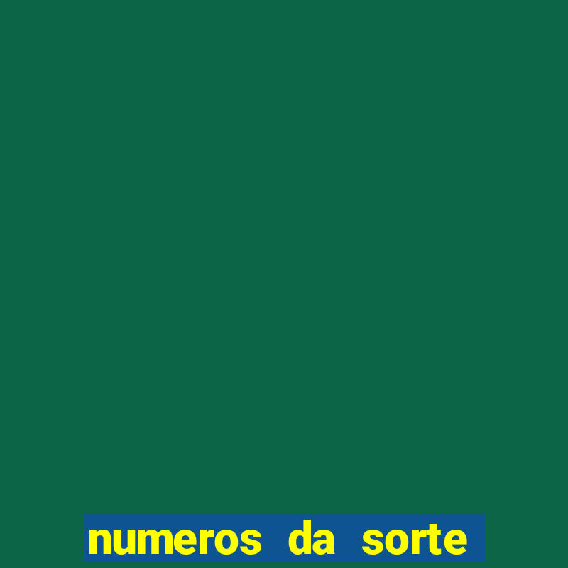 numeros da sorte para cancer hoje