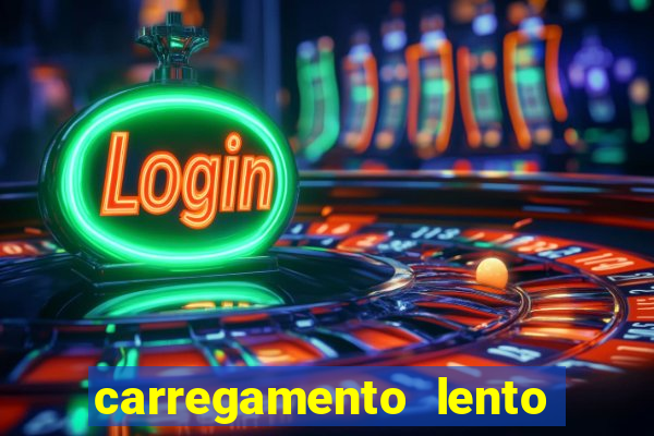 carregamento lento do aparelho