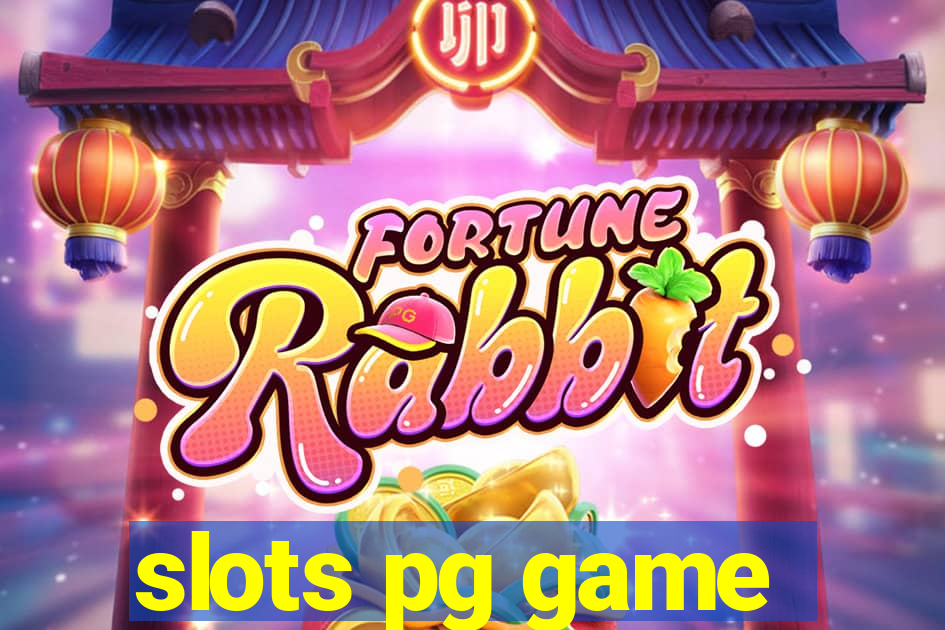 slots pg game