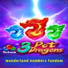 wonderland numbers fandom