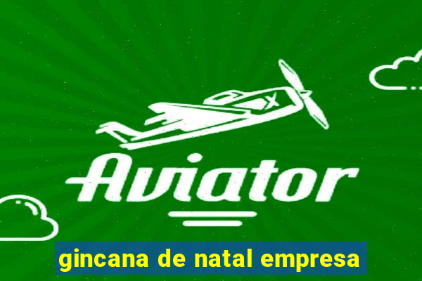 gincana de natal empresa