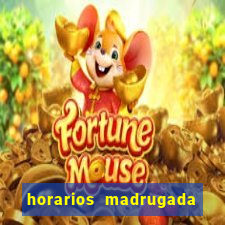 horarios madrugada fortune tiger