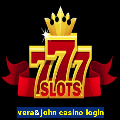 vera&john casino login