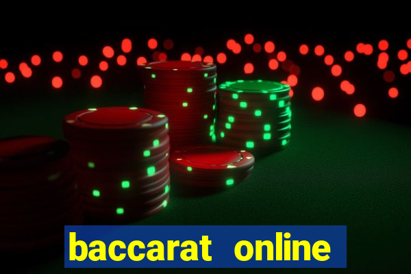 baccarat online casino games in canada