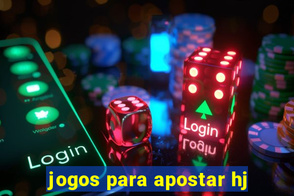 jogos para apostar hj