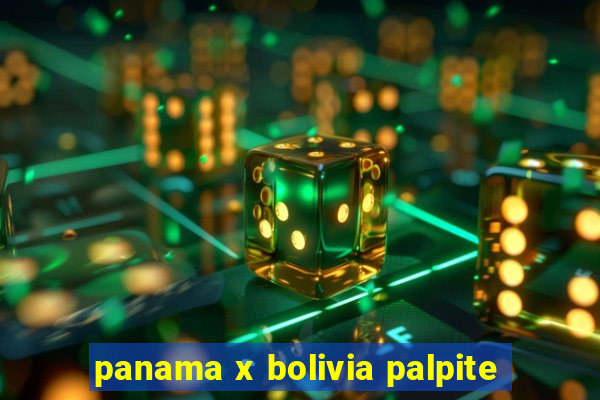 panama x bolivia palpite