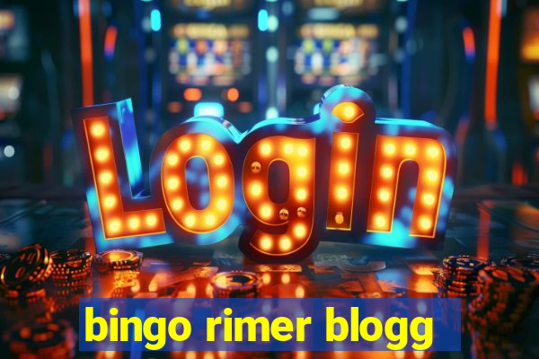 bingo rimer blogg