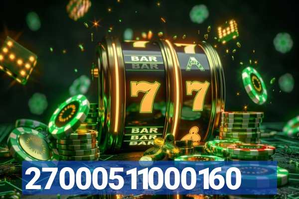 27000511000160