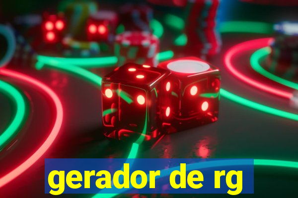 gerador de rg