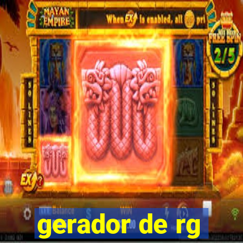 gerador de rg