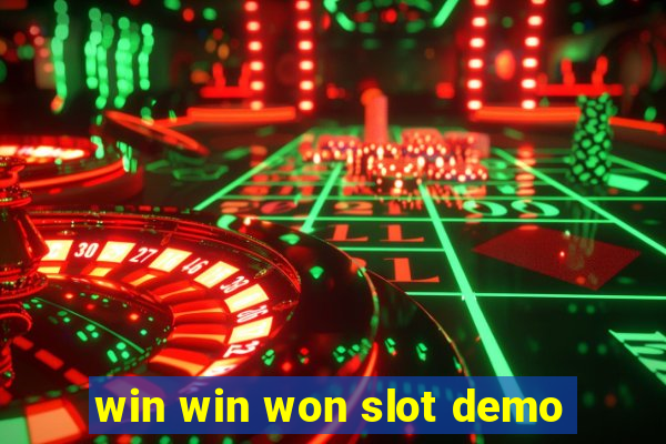 win win won slot demo