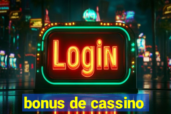 bonus de cassino