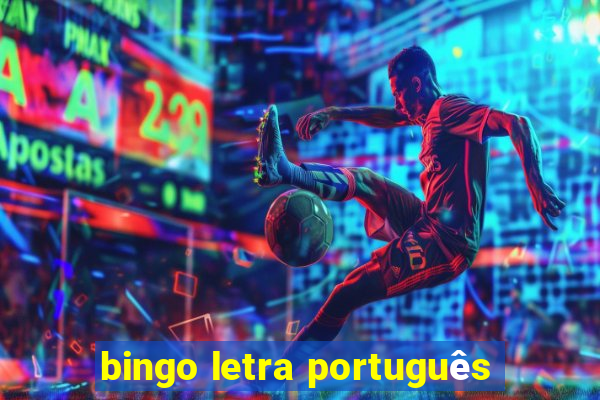 bingo letra português