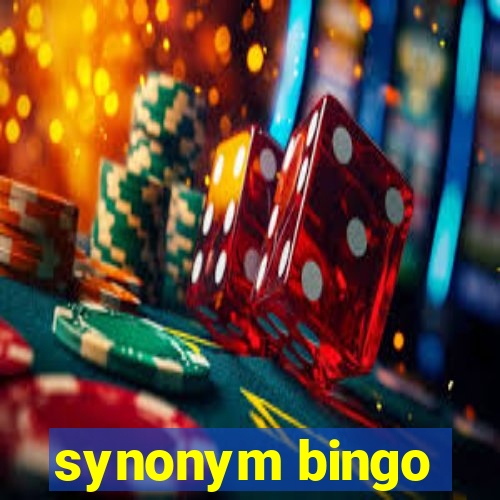 synonym bingo