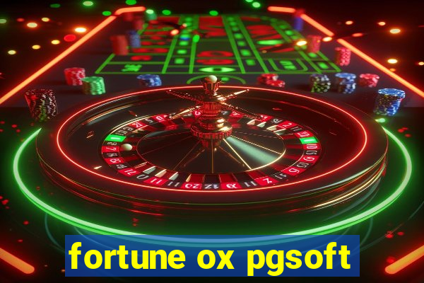 fortune ox pgsoft