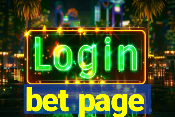 bet page