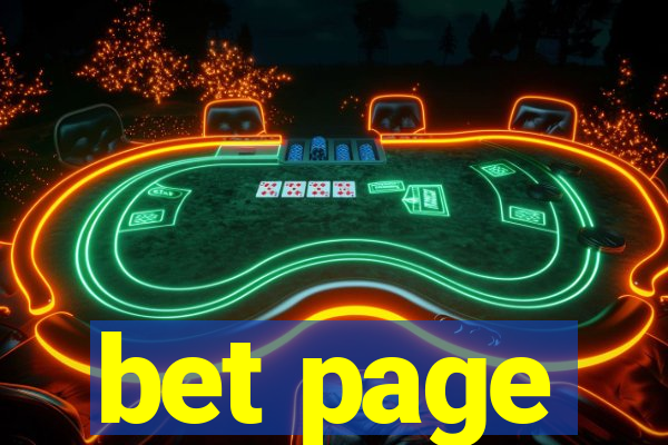 bet page