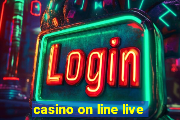 casino on line live