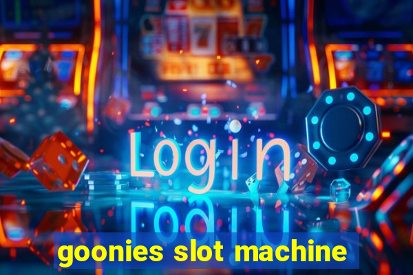 goonies slot machine