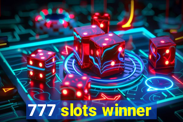 777 slots winner