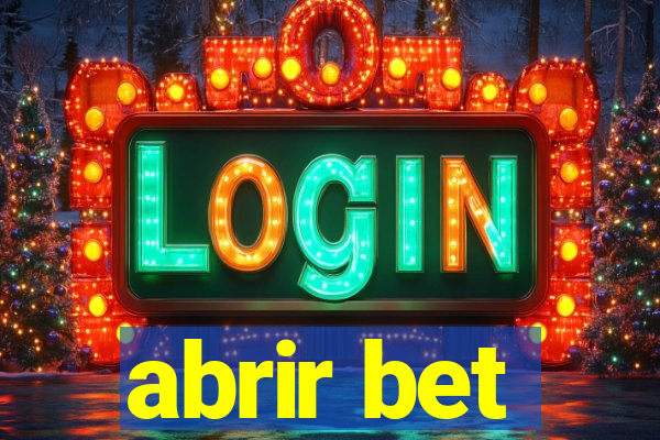 abrir bet