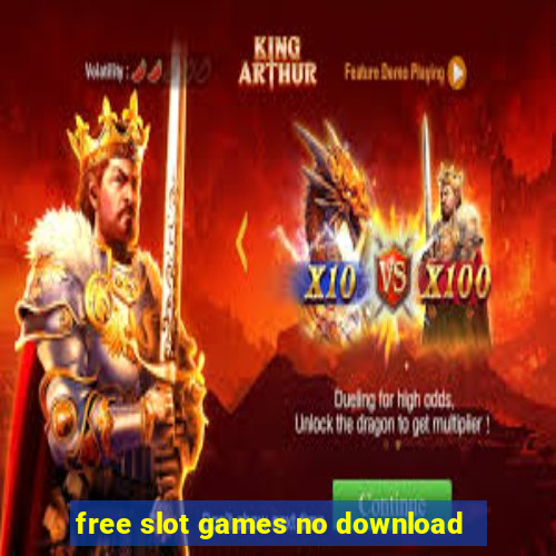 free slot games no download