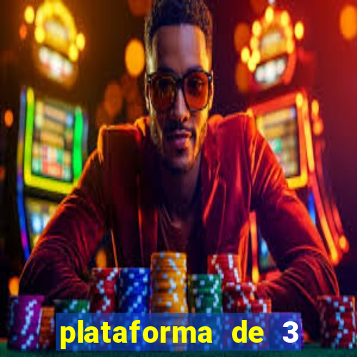 plataforma de 3 reais slots