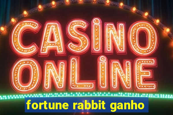 fortune rabbit ganho