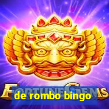 de rombo bingo