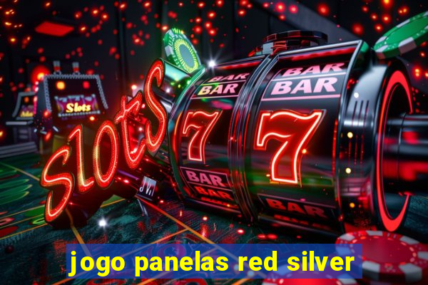 jogo panelas red silver