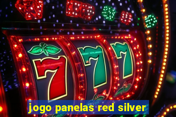 jogo panelas red silver