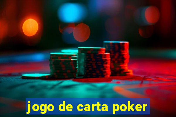 jogo de carta poker