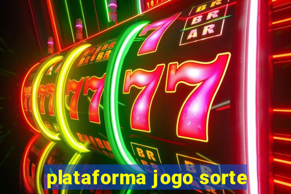 plataforma jogo sorte