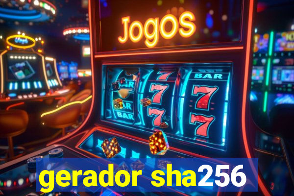 gerador sha256