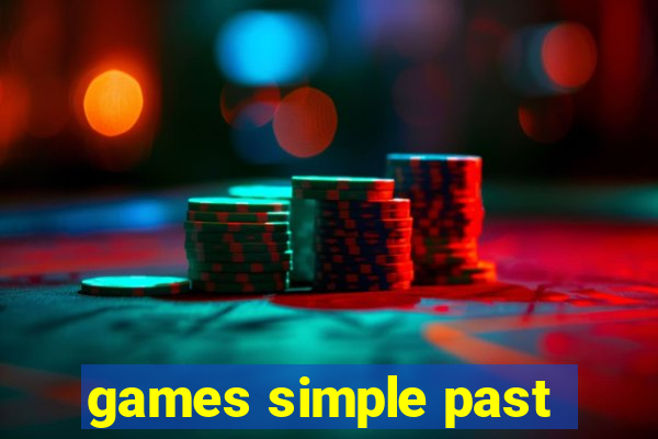 games simple past