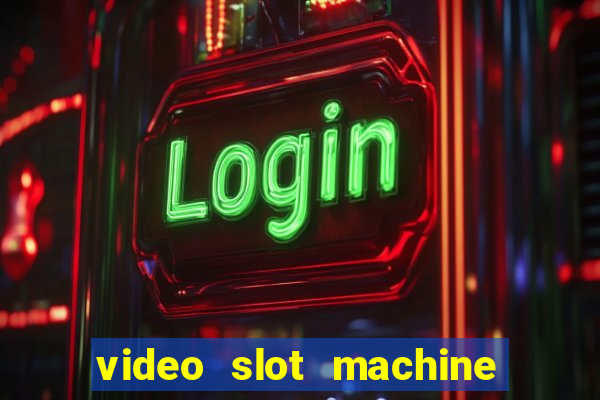 video slot machine gratis senza scaricare