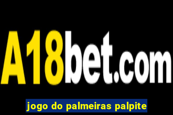 jogo do palmeiras palpite