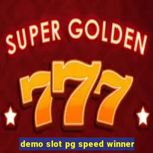 demo slot pg speed winner